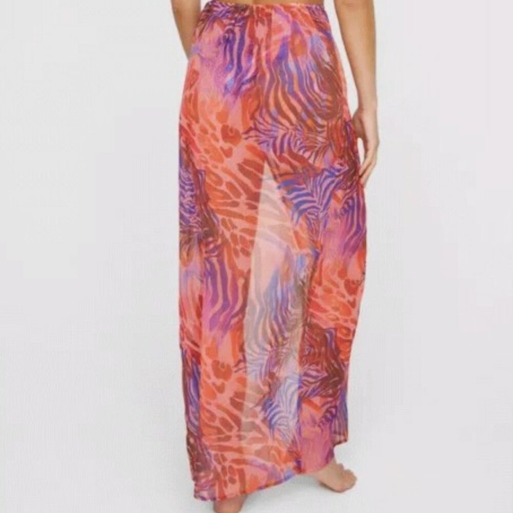 Nasty Gal Mixed Print Beach Skirt NWT - Picture 3 of 3